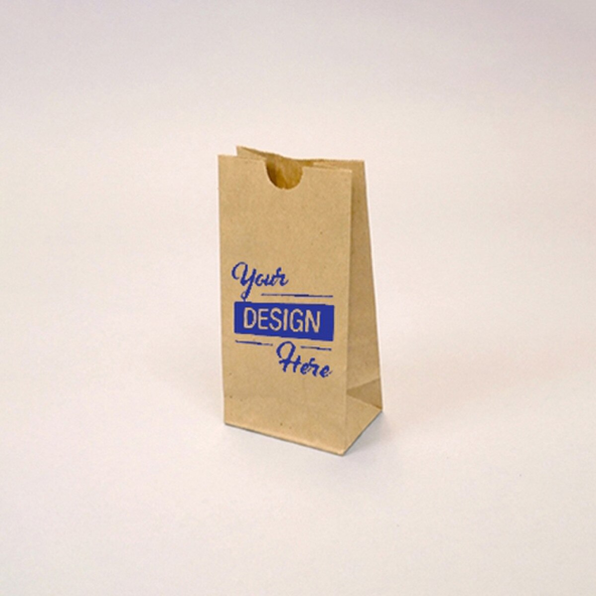 Custom-Printed Natural Kraft 2-lb G